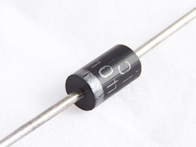 Hovedbilde Diode 1000V 1A DO-41, 10-Pack